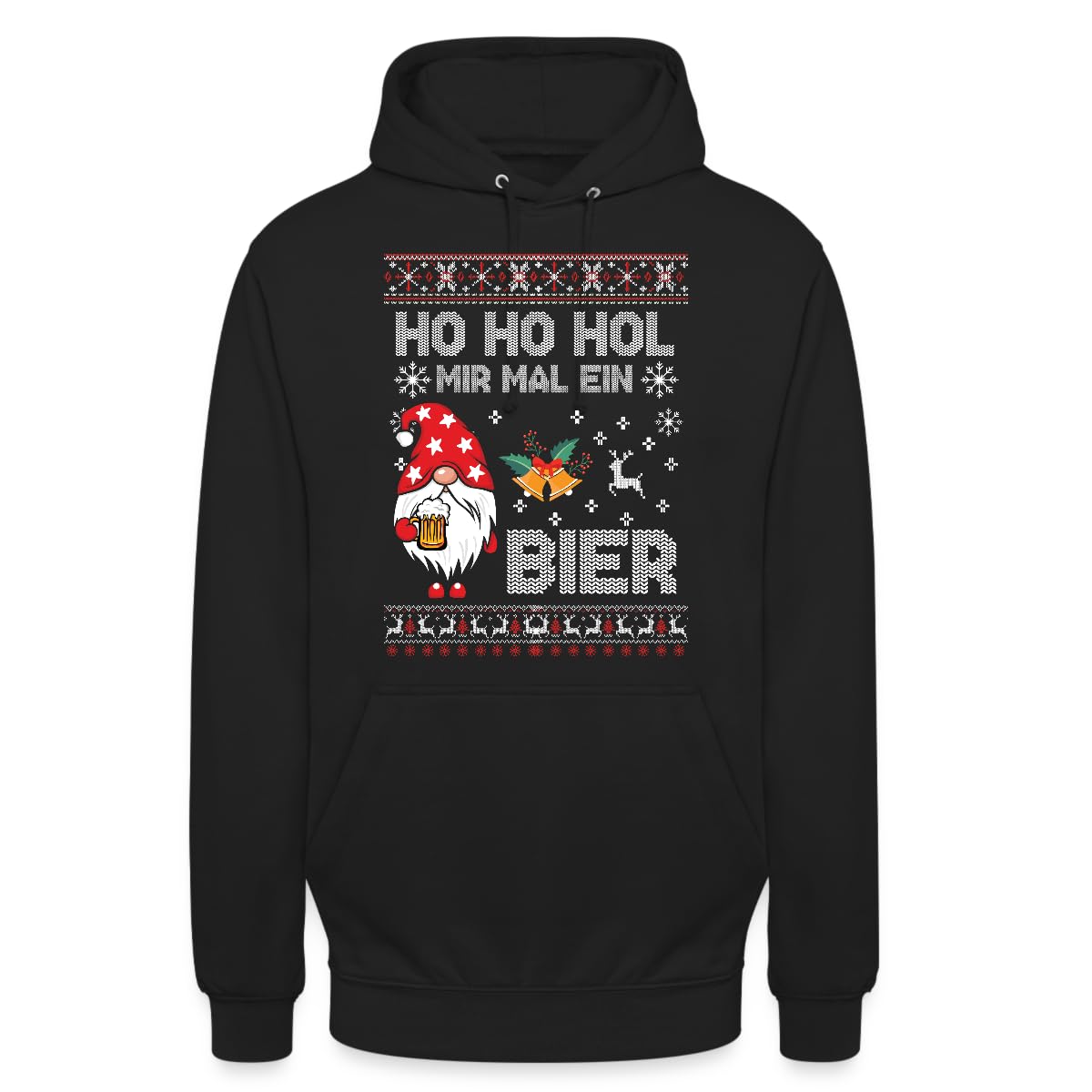 Ho Ho HOL Mir mal ein Birra Gomo – Maglione natalizio