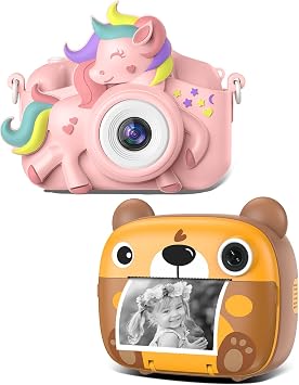 Kids Camera Kids Instant Camera for 3-8 Years Old Toddlers Childrens Boys Girls