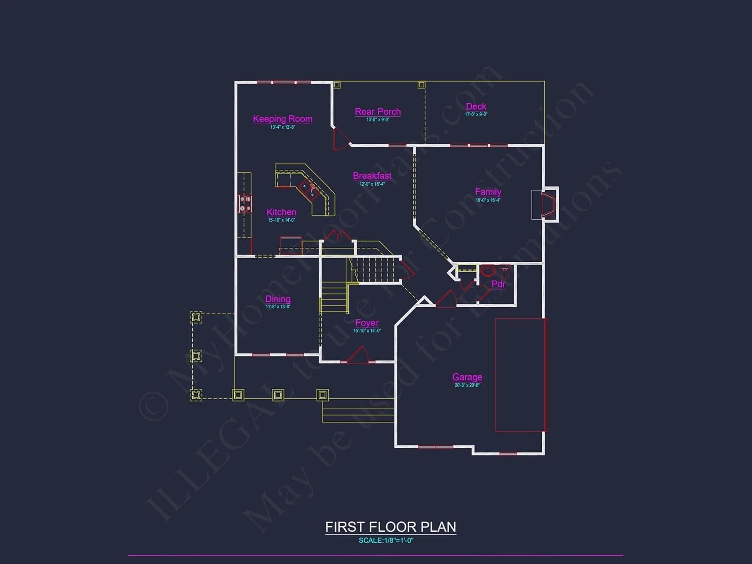 10-1276 HOUSE PLAN - European Craftsman House Plan – 3 Beds, 2,580 Sq Ft, Stone & Board-and-Batten Design