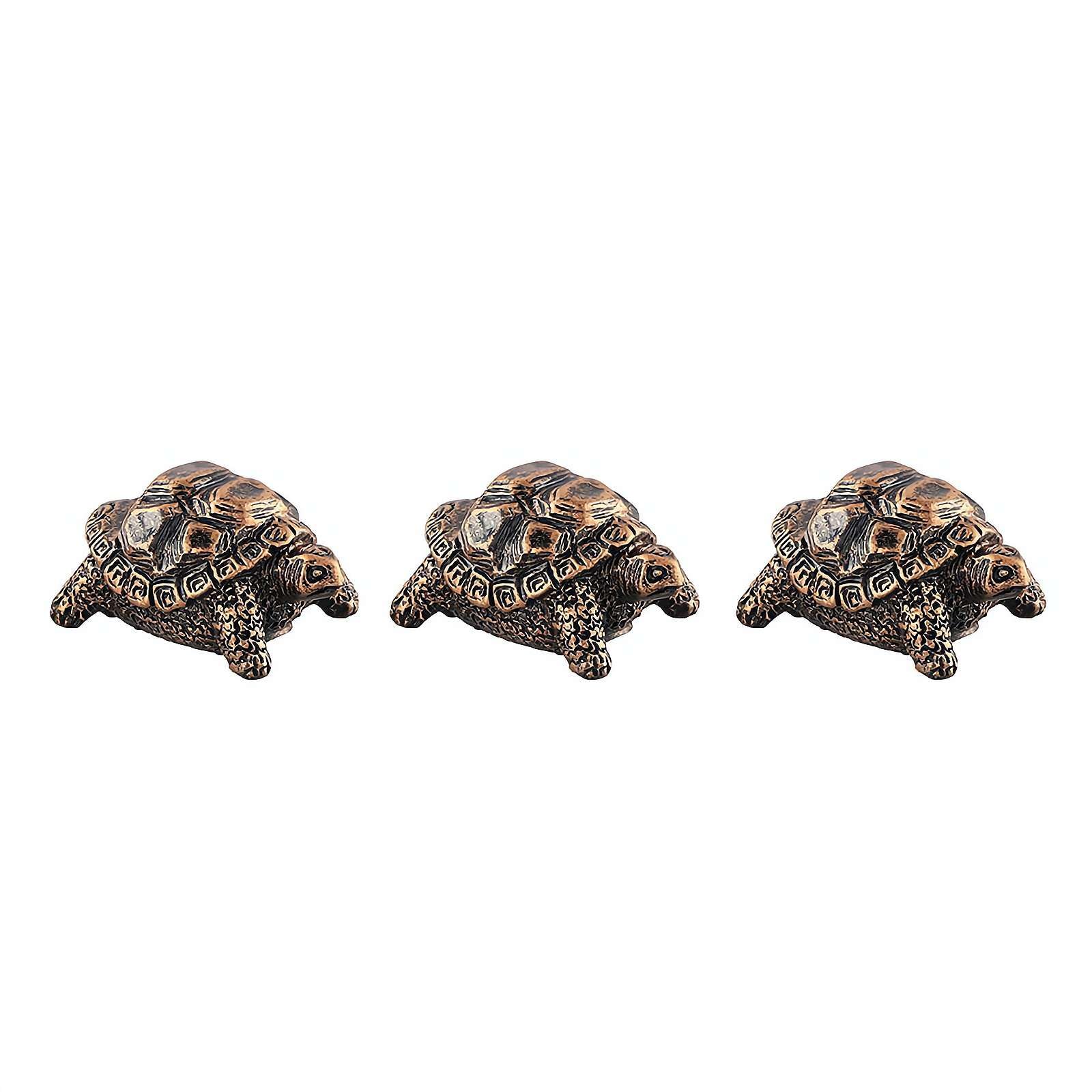 3pcs Tortoise Resin Pot Decorative Feet, Tiny Pot Feet, Plant Pots Support Cute Animals Statue Pots Base Planter Risers, Planter Elevator to Improve Airflow Drainage