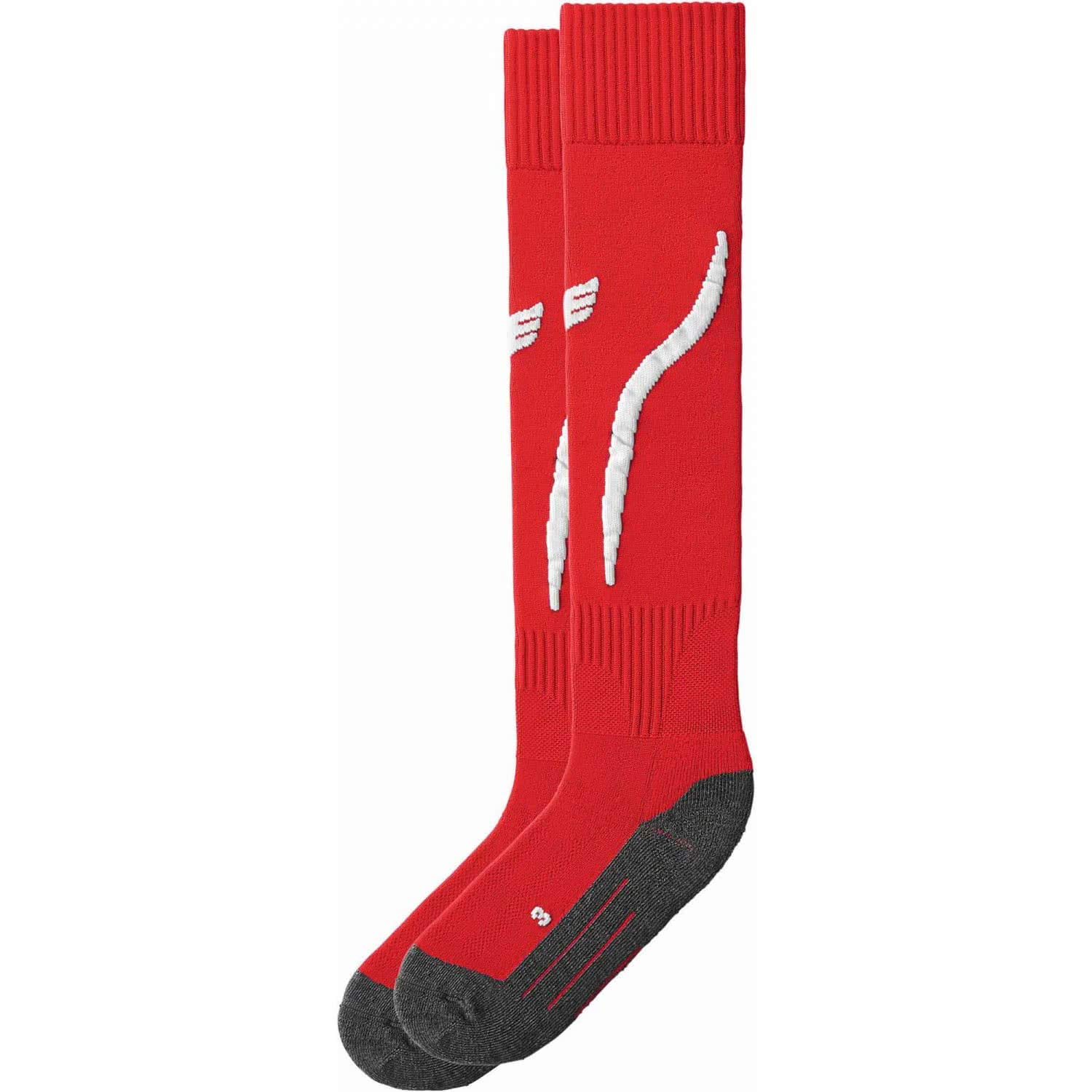 erima Unisex Neck stocking Tanaro, red (red / white), 41-43 (manufacturer size: 3)