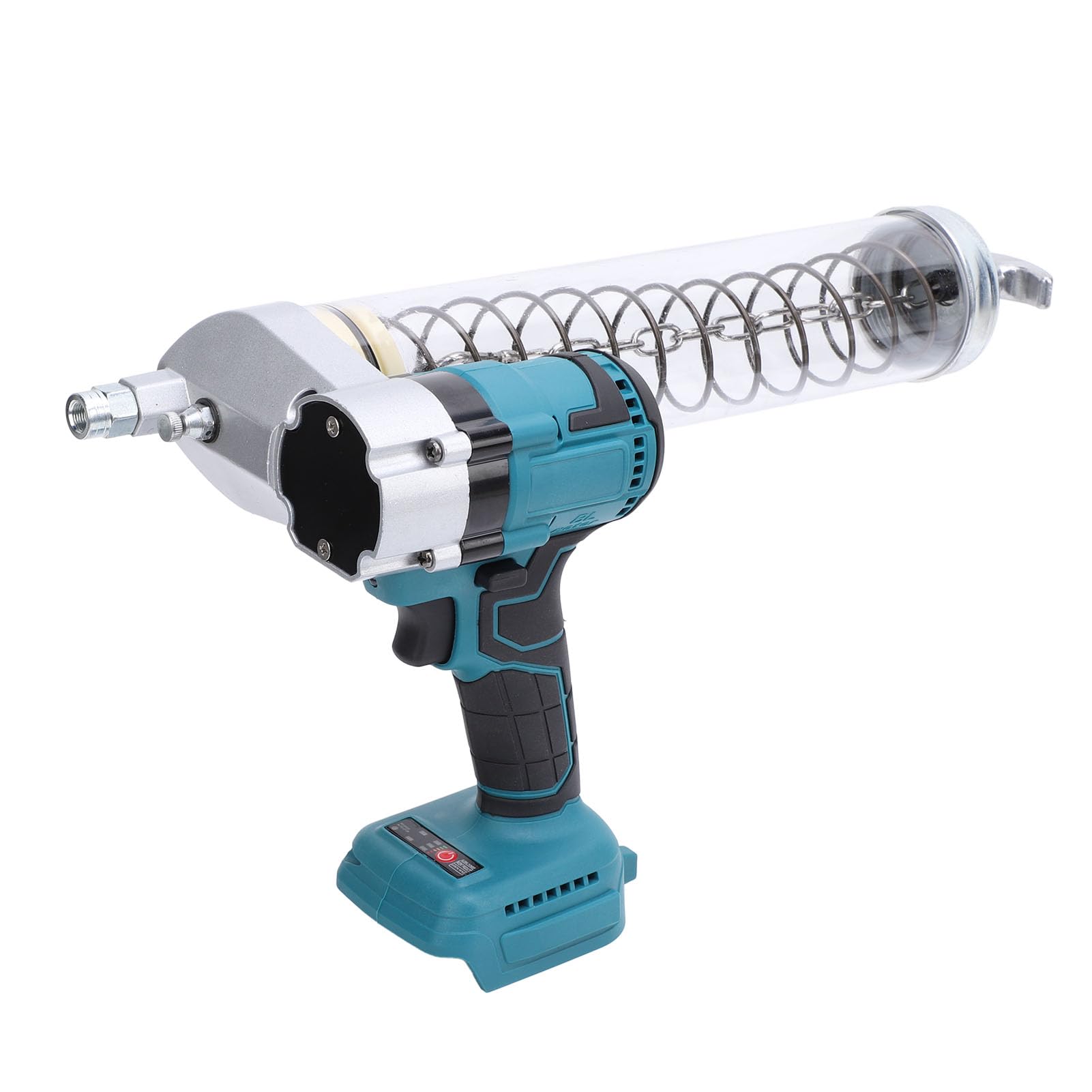 Yunseity Battery Power Grease, Automatic 12000 PSI Electric Grease with LED Light for Excavator (US Plug)