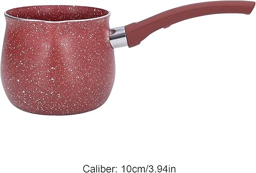 Miniatura 5 de Sartén de leche antiadherente ligera, mini olla de café con leche, sartén antiadherente para café, mantequilla, chocolate, juegos de té de 3.9 in,
