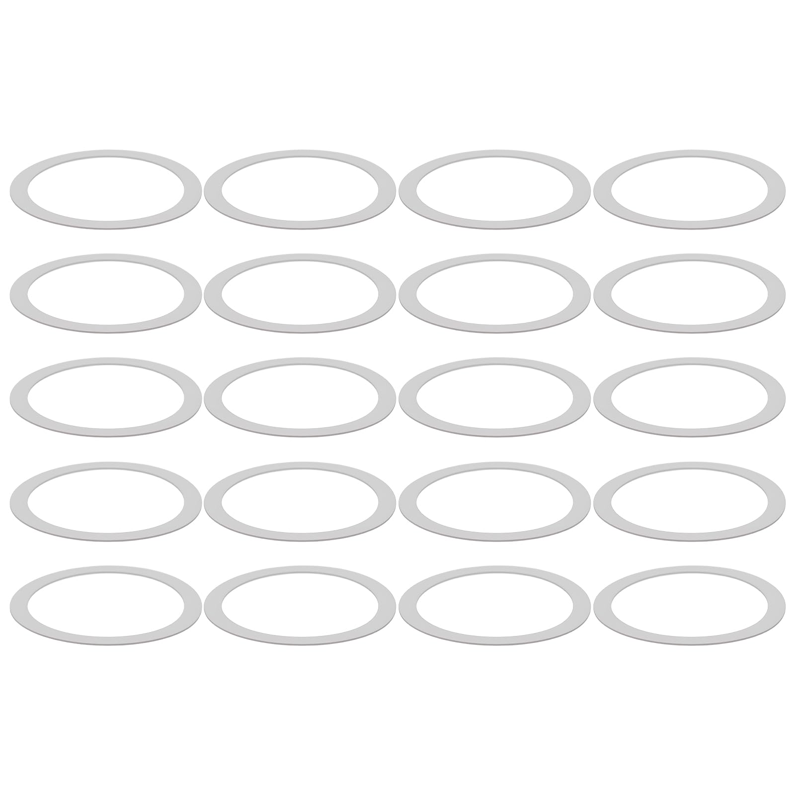 Briny River 20Pcs RC Car Differential Shim OD 16mm ID 13mm Thickness 0.15mm Stainless Steel Spacer KYO96772
