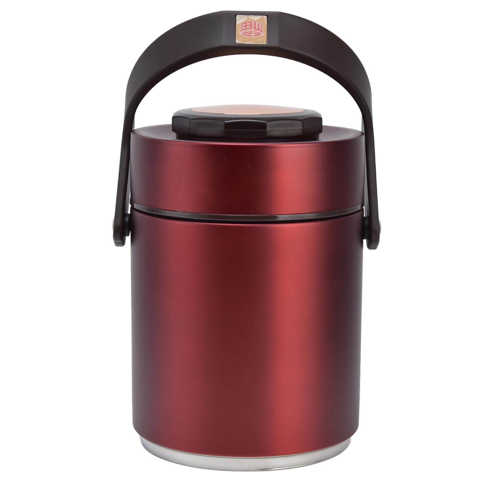 Lunch Box Isolante, Box Sottovuoto Ad Alta Capacità per Adulti, Acciaio Inossidabile da 1500 Ml, Ideale per Lavoro e Viaggi (rosso)
