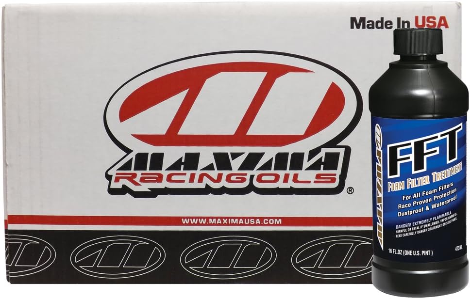 Maxima Racing Oils CS60916-12PK-12PK FFT Foam Filter Oil Treatment - 192 oz., (Pack of 12)
