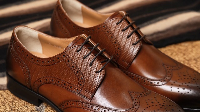 Amazon.com | Jepsen Gord Men's Dress Shoes Wingtip Genuine Cowhide