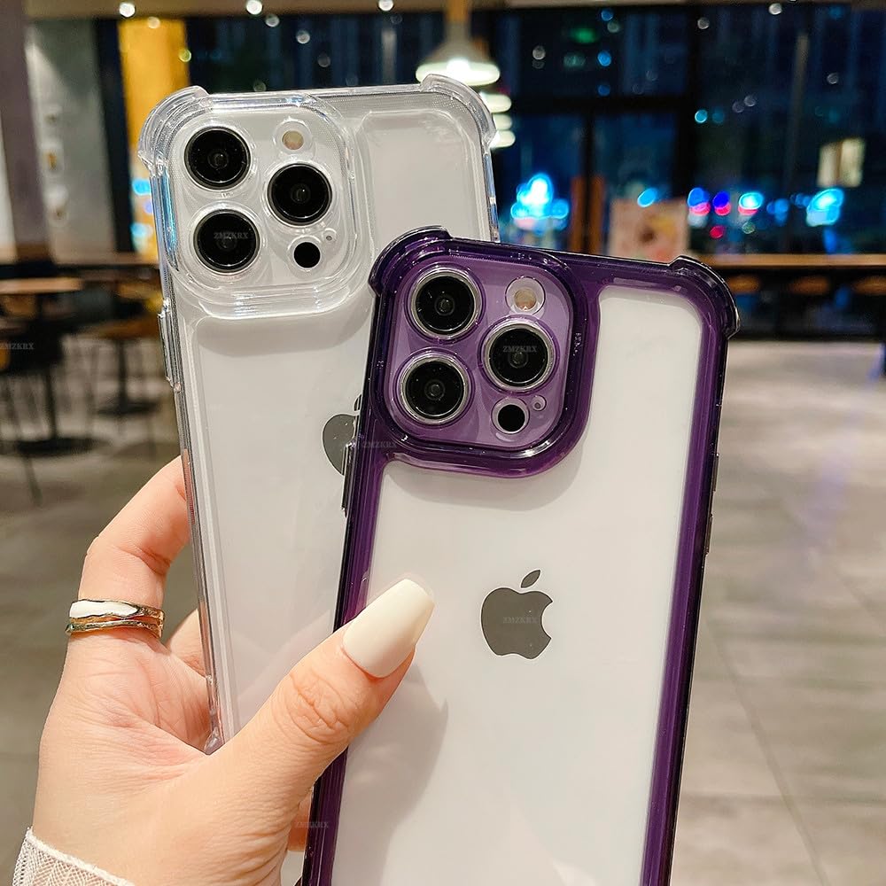 Odporny na wstrząsy silikonowy zderzak do iPhone'a 15 14 13 12 11 Pro Max X XR XS 7 8 Plus Crossbody smycz skórzany łańcuch, fioletowy, do 13Promax