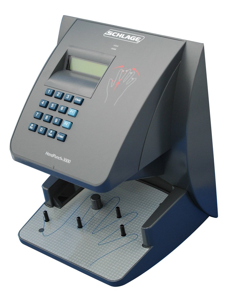Schlage Biometric HandPunch HP3000 (RS232 Serial Connection) Hand Geometry Reader