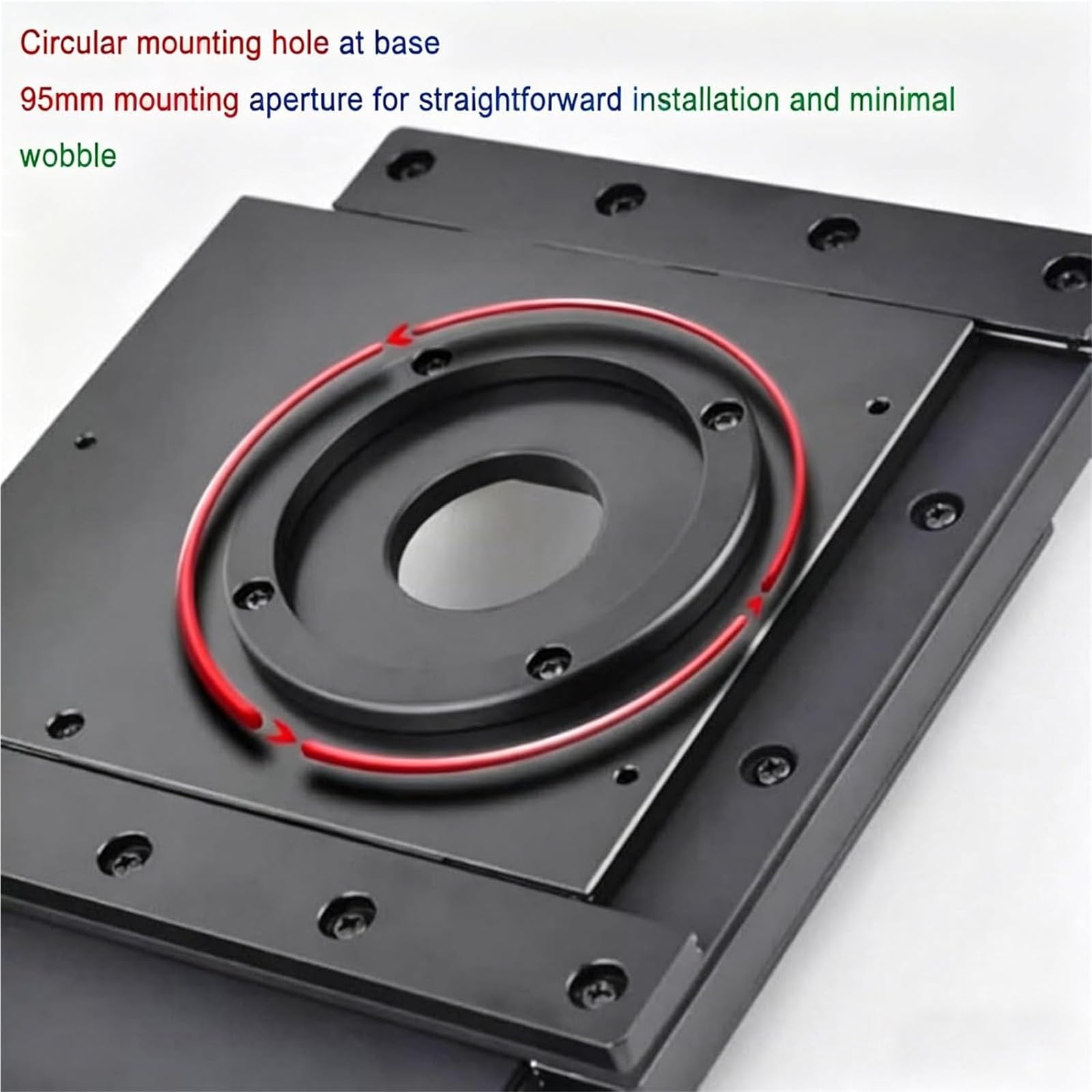Platina mecánica para microscopio, mesa deslizante XY para inspección lab | Alta precisión, eje Z giratorio de 360°, recorrido de 60x55mm, para microfotografía, microscopios estereoscópicos mesa óptica