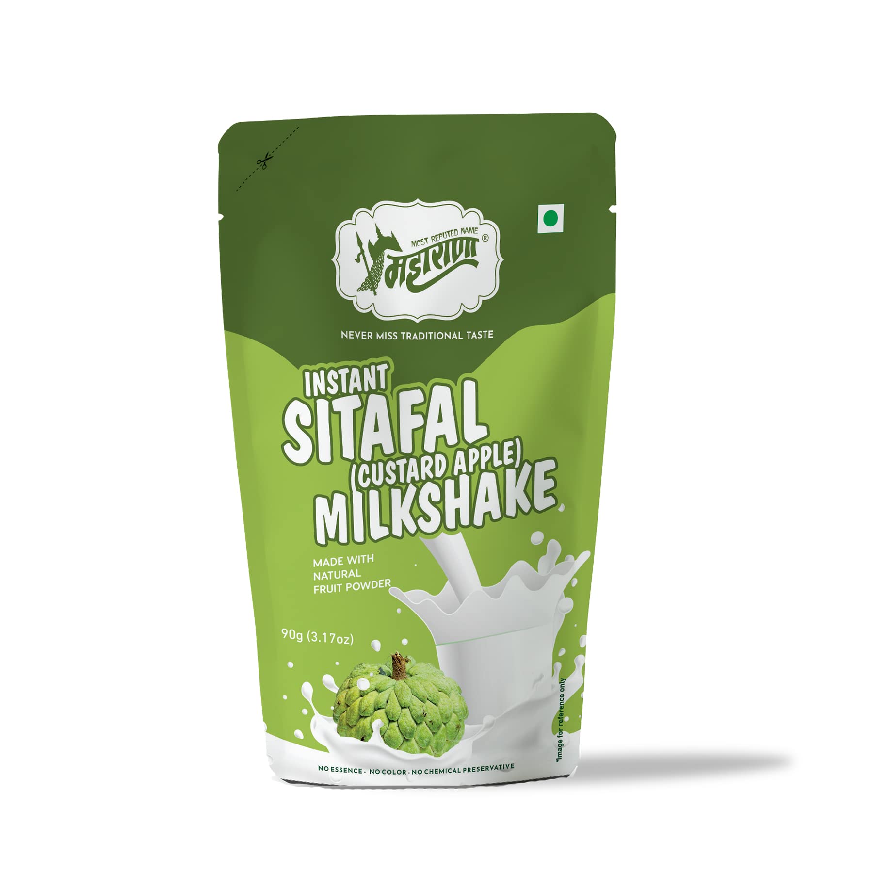 MAHARANA Instant Sitafal Milkshake - Delicious Thick And Lightening Custard Apple Milkshake Make Sweet, Milkshakes And Juice Enjoy It Anytime At Home Or Office (10)