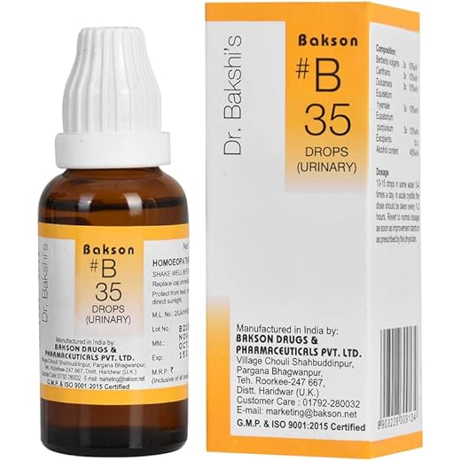Baksons Urinary Relief - 30ml 30 ml