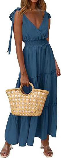 PRETTYGARDEN Flowy Summer Maxi