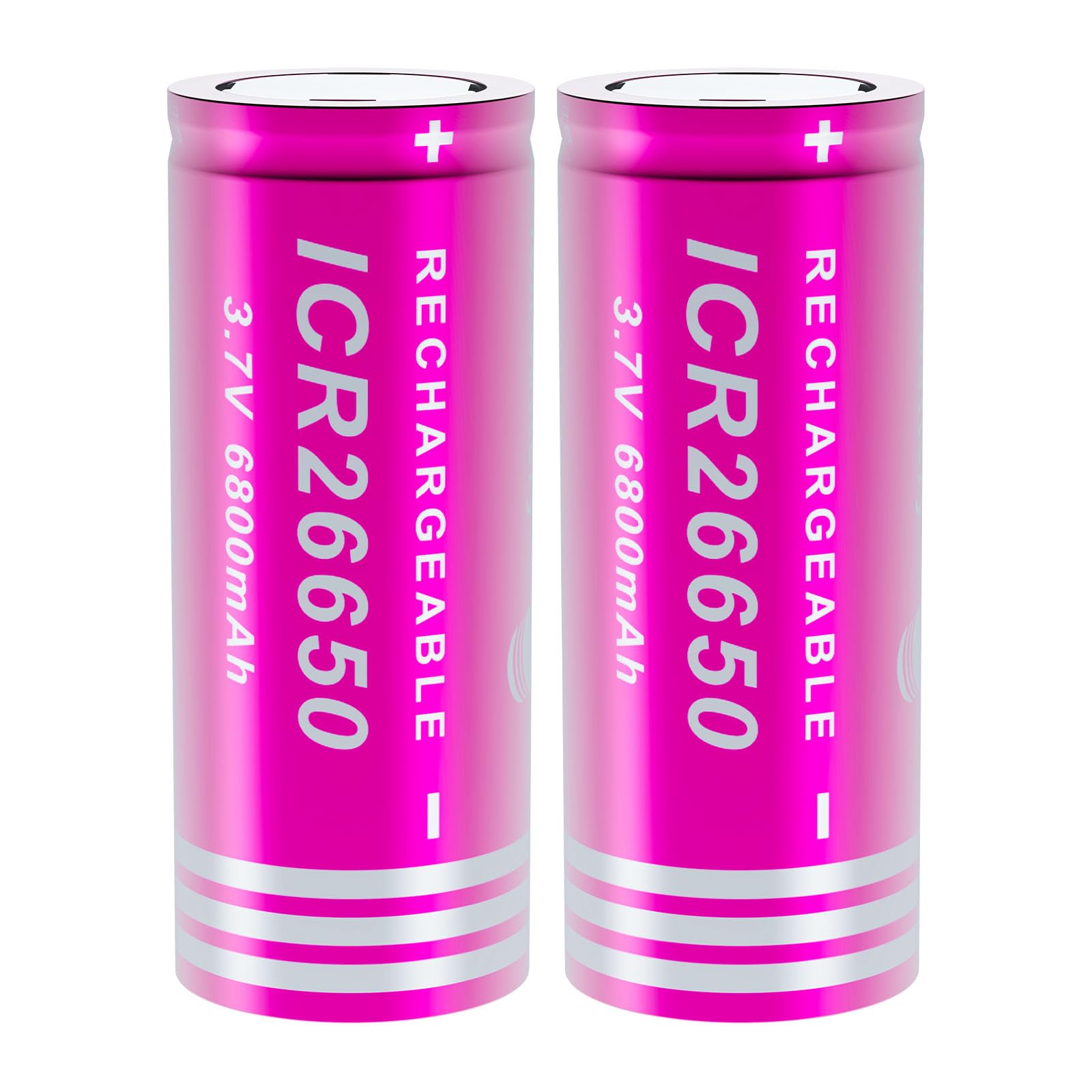 Mua 3.7 Volt 18650 Rechargeable Battery 3200mAh 3.7V Battery Flat Top High Capacity Batteries For Flashlight Headlamp 2 Pack B0chvthmlc
