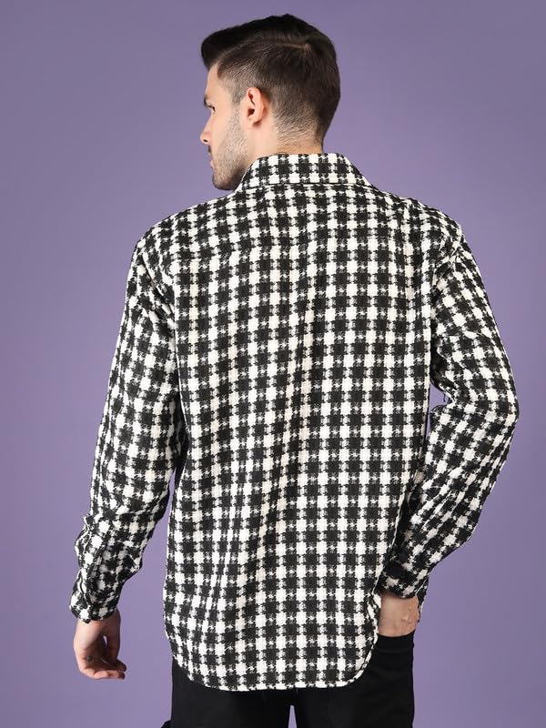 Image of CHKOKKO Men's Polyester Regular Jacket