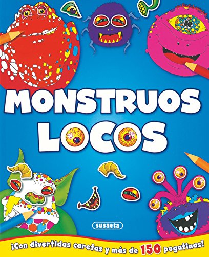 Monstruos locos con caretas y pegatinas Monstruos locos con caretas y pegatinas