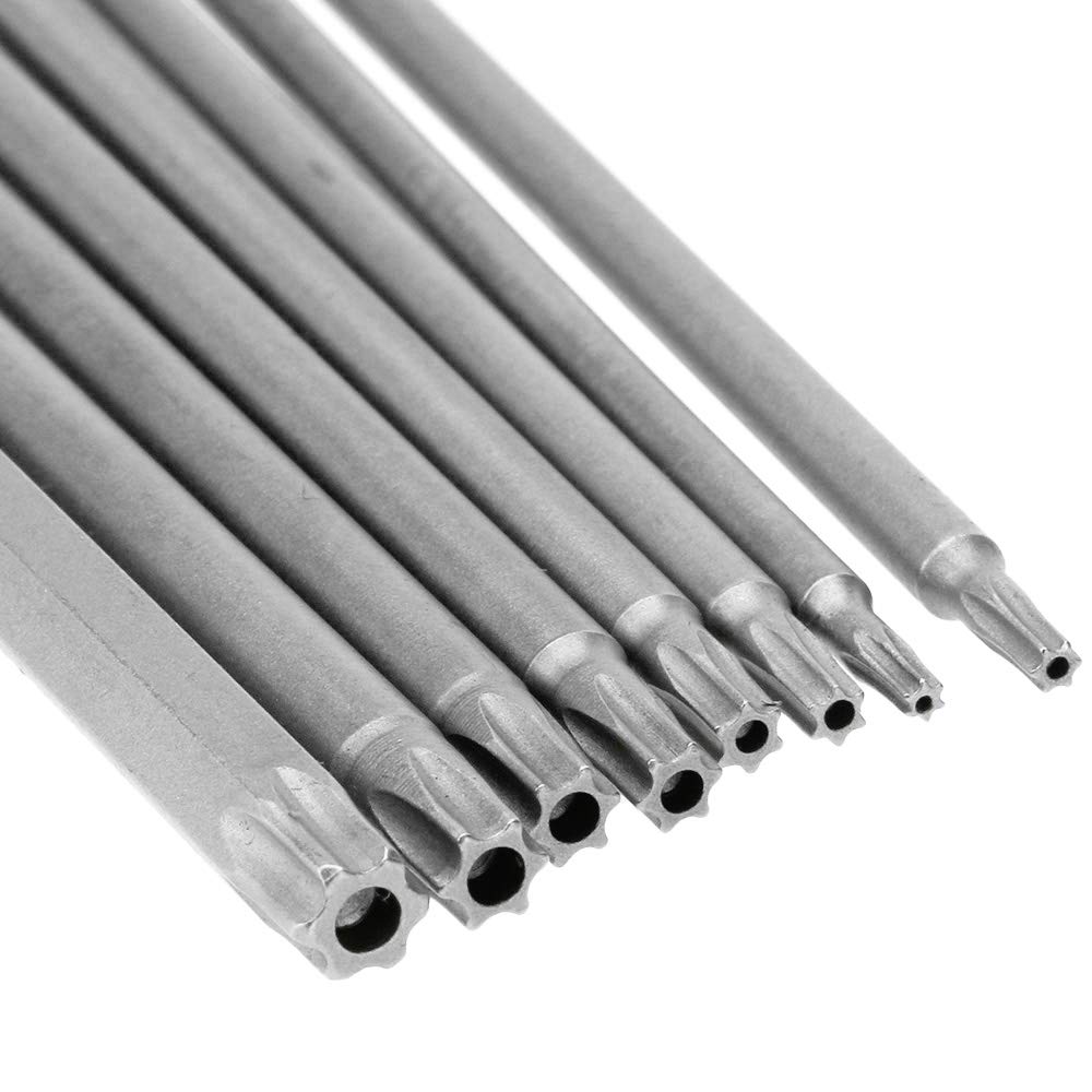 Embouts De Tournevis Torx, Perceuse De Sécurité Inviolable 50/75/100/150/200mm Magnétique S2 1/4 Pouces, Tournevis électrique Hexagonal, Outils Manuels T6-T40