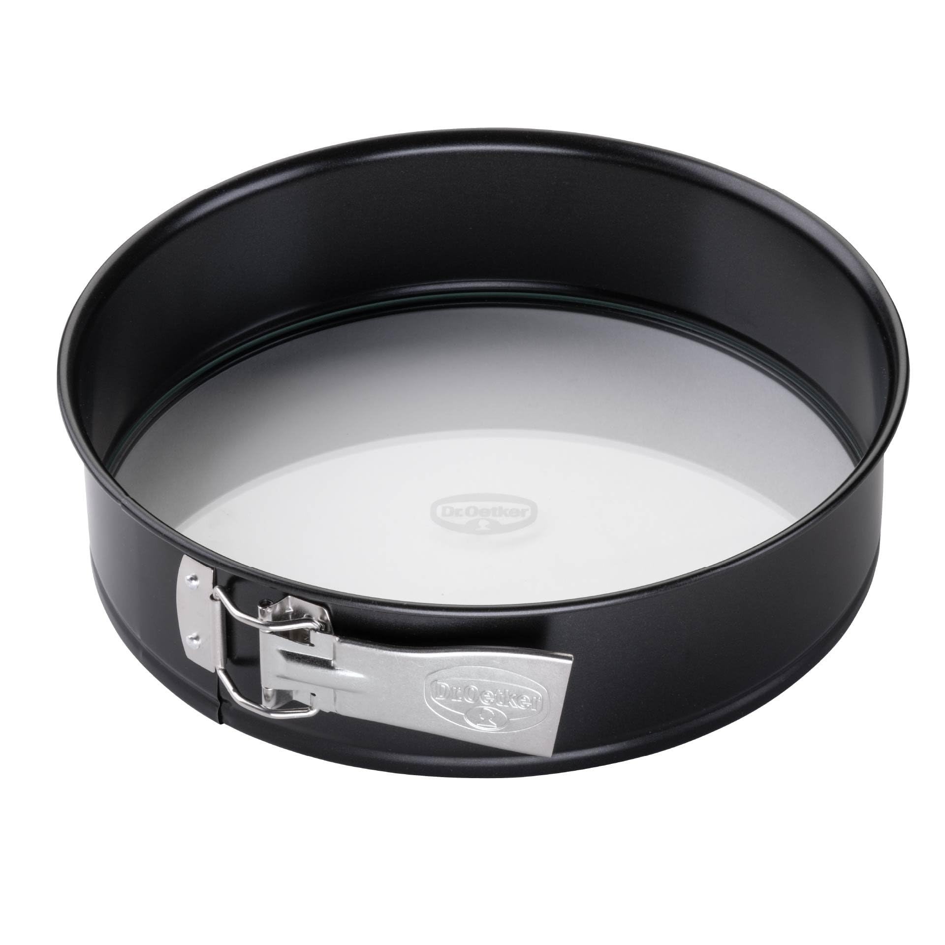 Dr. Oetker Classic Springform mit Glasboden – Ø26 cm, schnittfest & kratzfest, PFAS freie Antihaftbeschichtung, Hitzebeständigkeit bis 230°C – Made in Germany