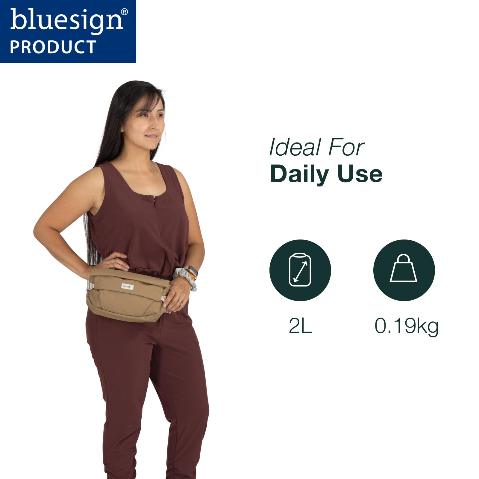 Osprey Arcane Hip Bag Black OS