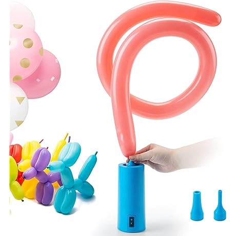 Electric Balloon Pump for Effortless Inflating