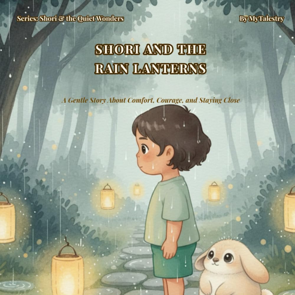 Shori and the Rain Lanterns: A Gentle Story + Activity Book About Comfort, Courage, and Staying Close (Shori & the Quiet Wonders)