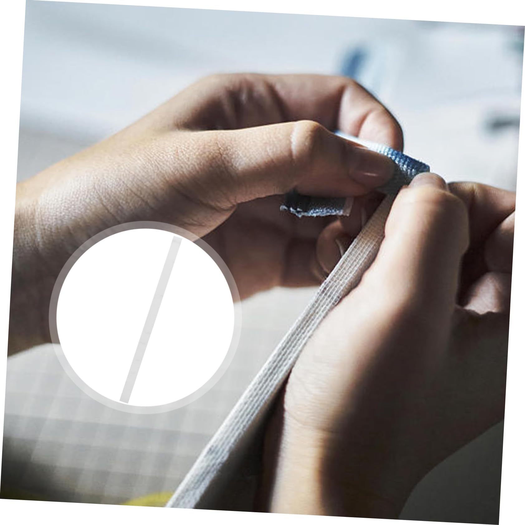 FUNOMOCYA Bookbinding Glue Strips 30pcs Mesh Backing Tape Book Repair Glue Strong and for Bookbinding Kit