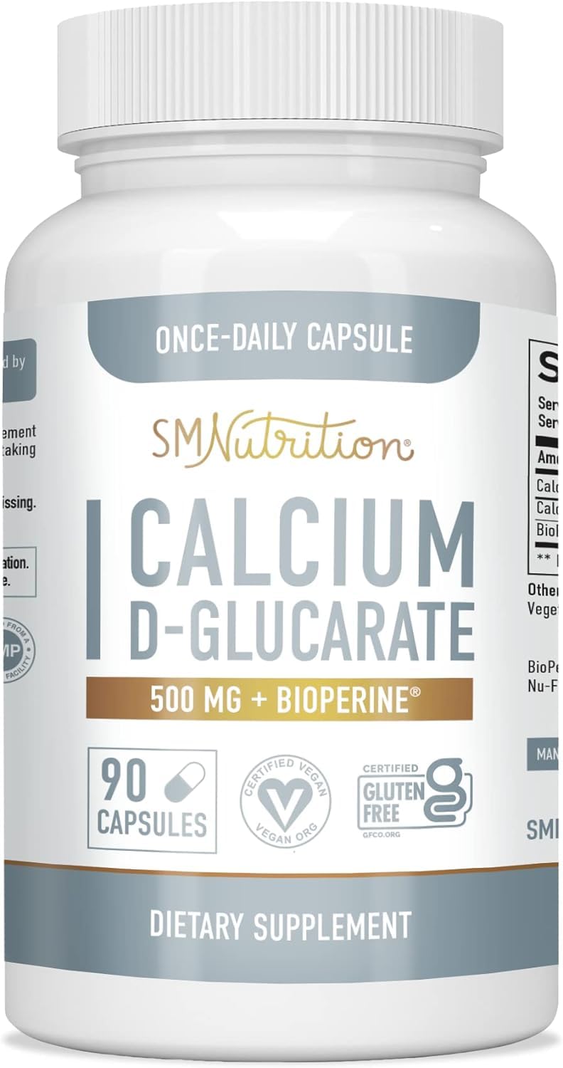 Athinika Nutrition Calcium D-Glucarate | 500mg | CDG for Liver Detox & Cleanse, Metabolism, Hormone Balance, & Menopause Support* (B0CVWP6X98) Amazon Price History, Amazon Price Tracker