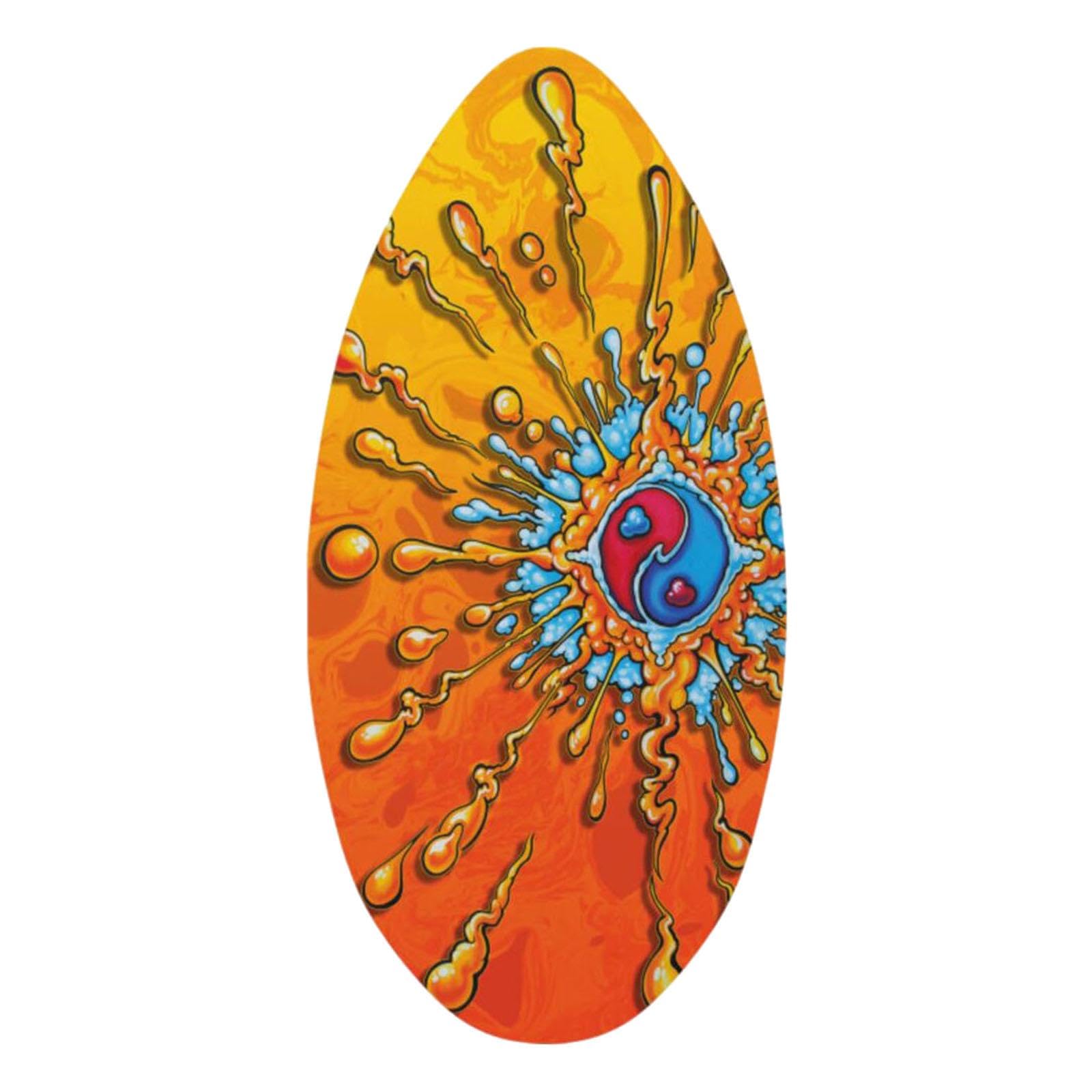 Skimboard, Tabla de Surf, Tobogán de Playa, Tabla de Surf Antideslizante de, Skimboard de para Todos Los Adolescentes Que Practican Skimboarding Y, Vistoso