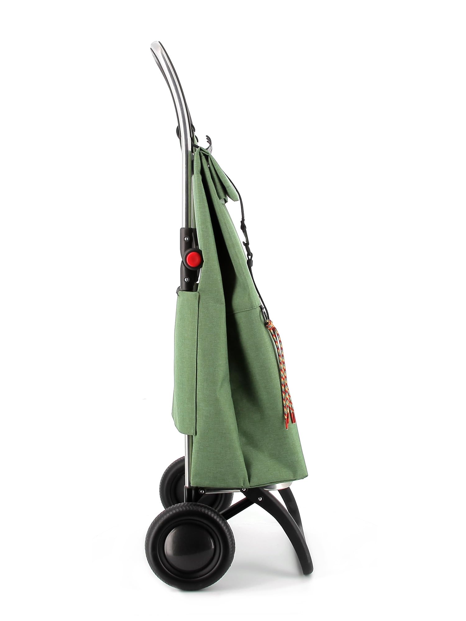 Rolser Big Tweed 2 Wheel Foldable Shopping Trolley - Green