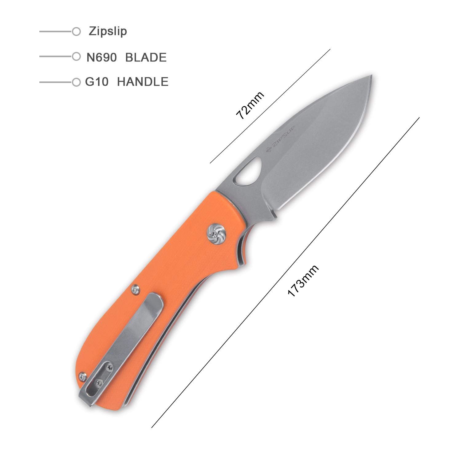 Amazon.com : Kizer Folding Pocket Knife, Slipjoint Knife