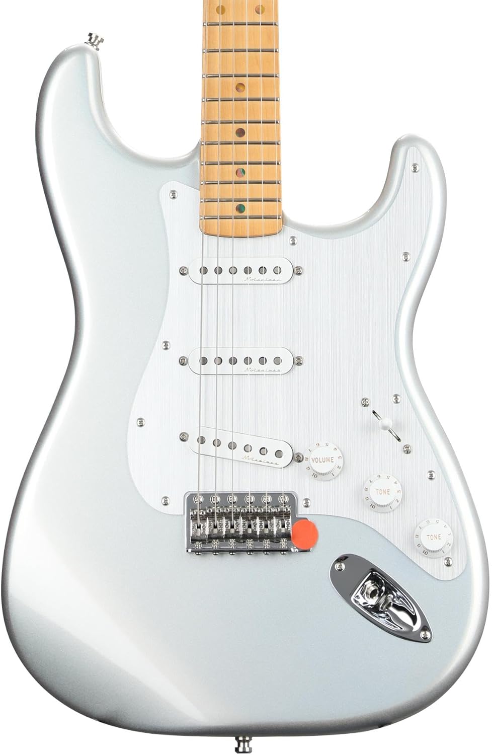 Fender H.E.R. Stratocaster Electric Guitar, with 2-Year Warranty, Chrome Glow, Maple Fingerboard
