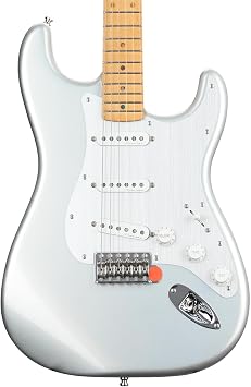 Fender H.E.R. Stratocaster Electric Guitar, Chrome Glow, Maple Fingerboard