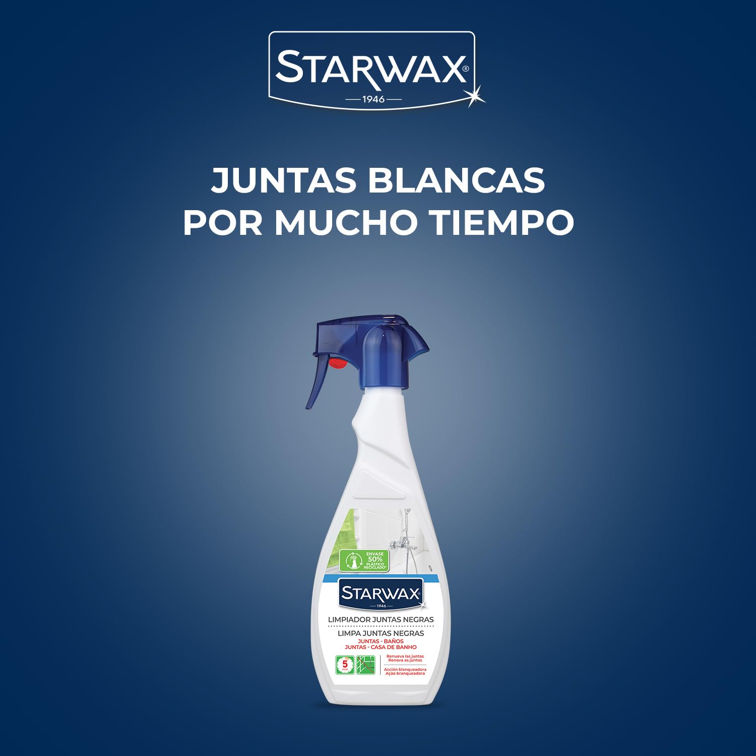 STARWAX Blanqueador para juntas y baño 500ml