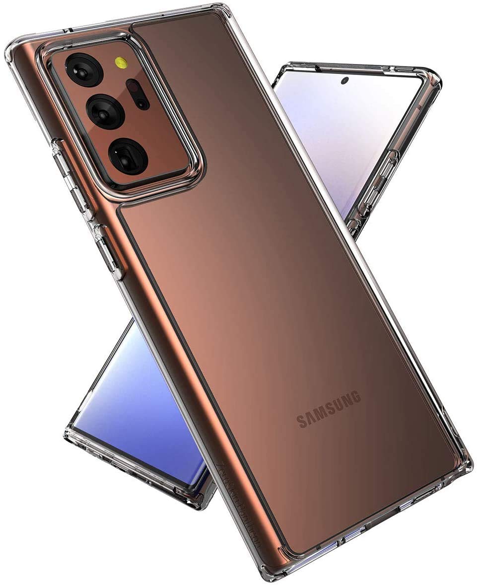 Careflection Premium Hybrid Bumper Case for Samsung Galaxy Note 20 Ultra Transparent Clear Hard Acrylic PC Back TPU Case 10ft Drop Tested [Military Drop Tested] with Oleophobic Anti Dust Coating Slim (B08K7JBRVG) Amazon Price History, Amazon Price Tracker