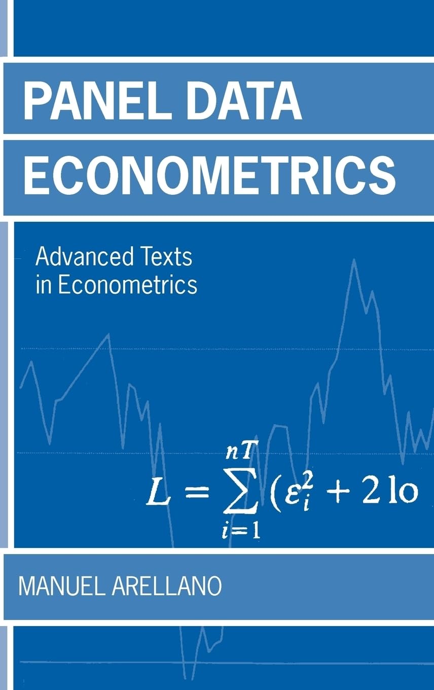 Buy Panel Data Econometrics (Advanced Texts in Econometrics X) — BookShops.in