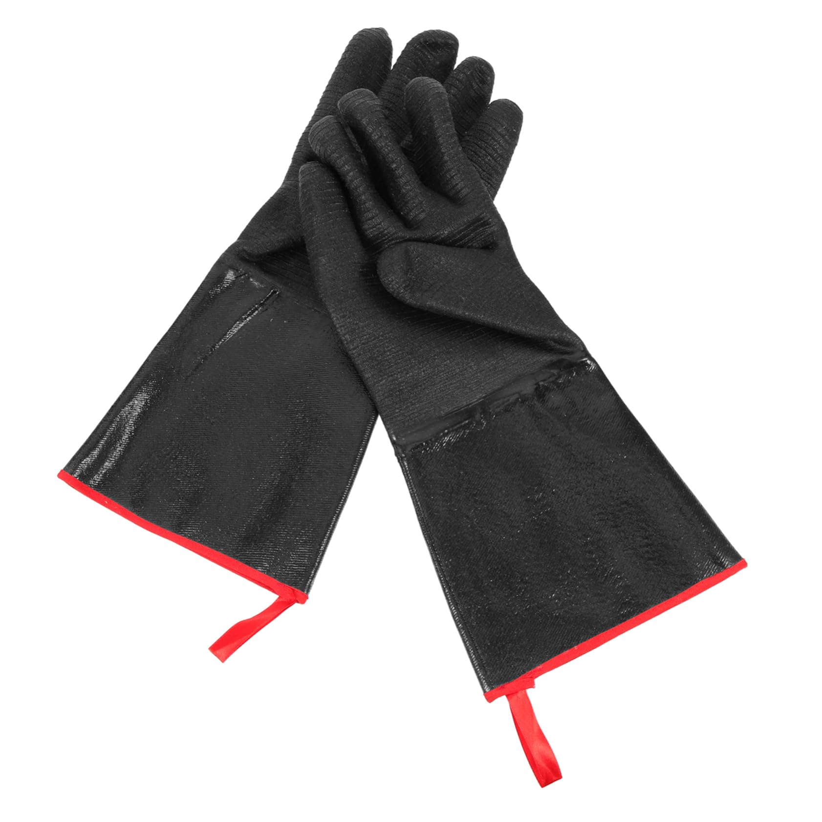 Guanti Protettivi in Neoprene Neri, 1 Paio, Resistenti al Calore | Outdoor Bbq e Stufa, Isolamento Termico Riutilizzabile, Misura Standard per Uso Pratico