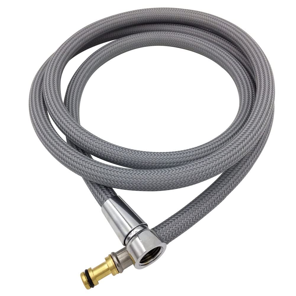 Sink Shower Head Pipe Fittings Pulldown Hose for Kitchen Faucet Bathroom Nylon Replacement Home Drinking Water Spray Flexible