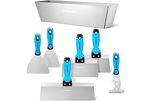 KEZERS 7-Piece Drywall Hand Tool Kit