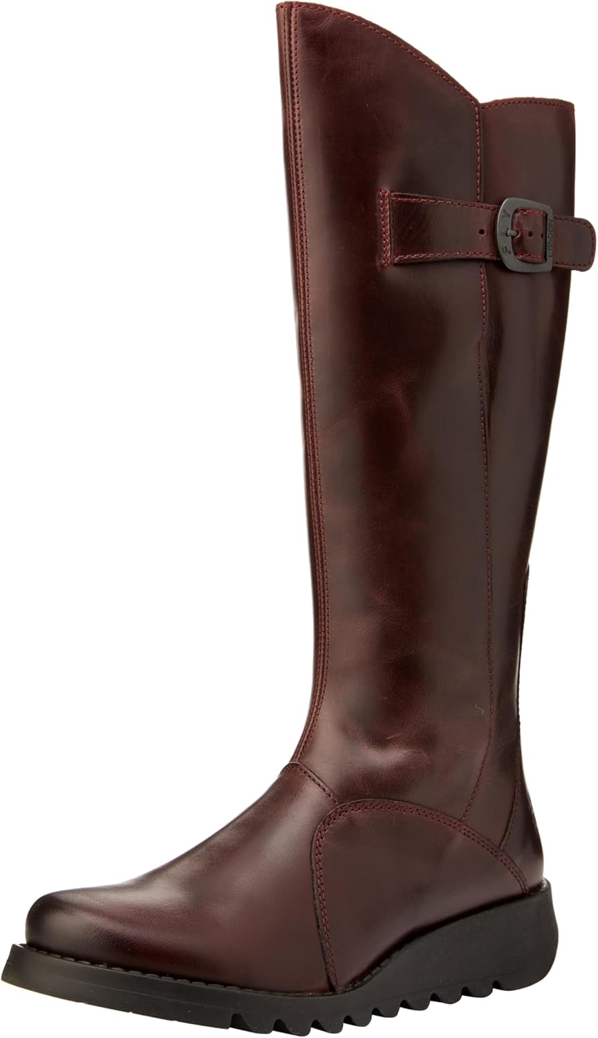 Amazon.com | FLY London Women's Mol Knee-High Boot,Black,36 EU/5 M US |  Knee-High