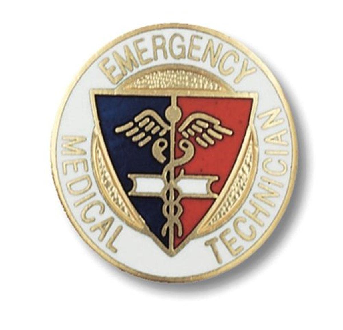 Prestige Medical Emblem Pin, Emergency Medical Technician