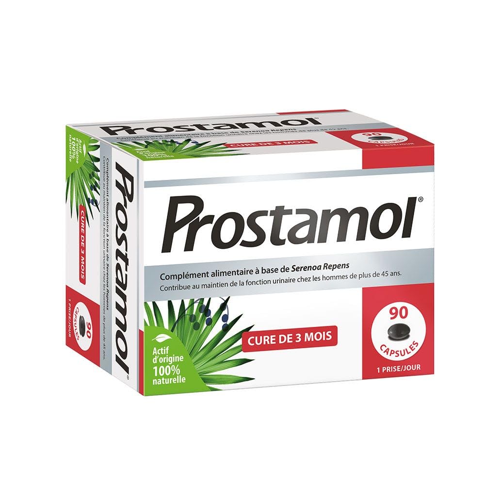 Prostamol cure 3 mois 90 capsules molles