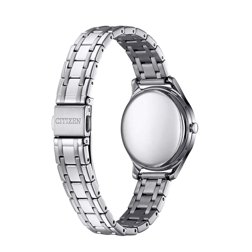 Citizen Damen Analog Eco-Drive Uhr mit Edelstahl Armband