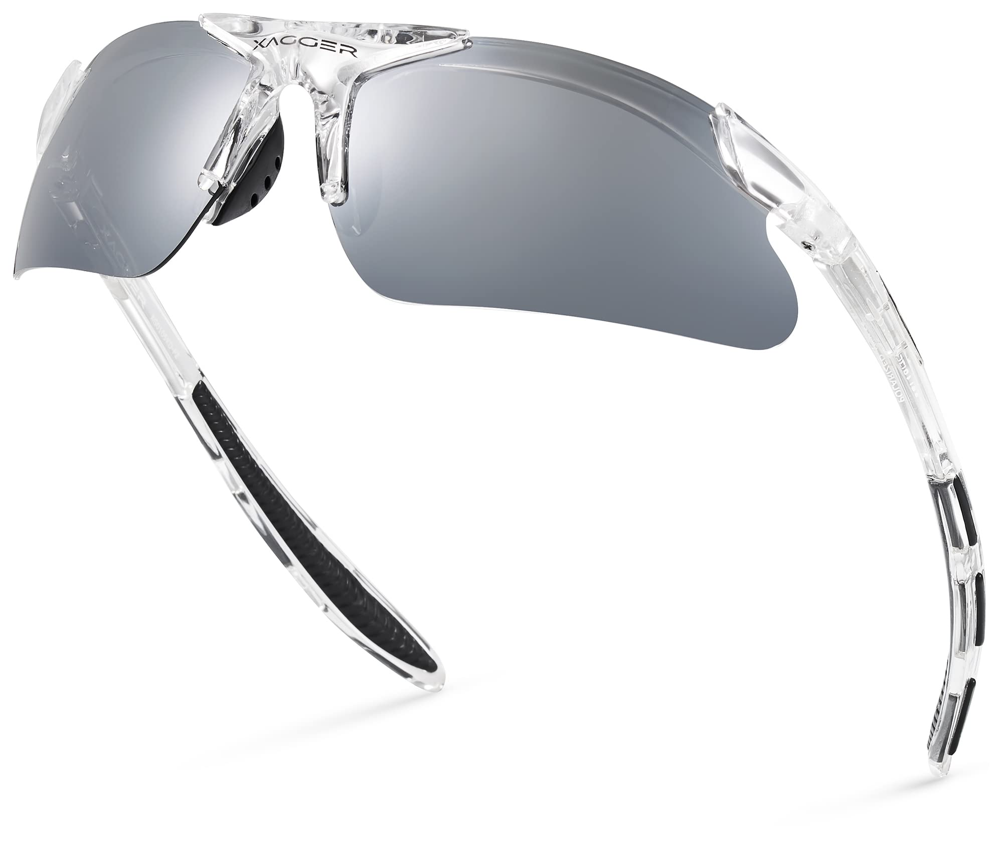 Xagger Kids Youth Polarized Sports Sunglasses for Boys Girls Baseball Softball Glasses TR90 Frame