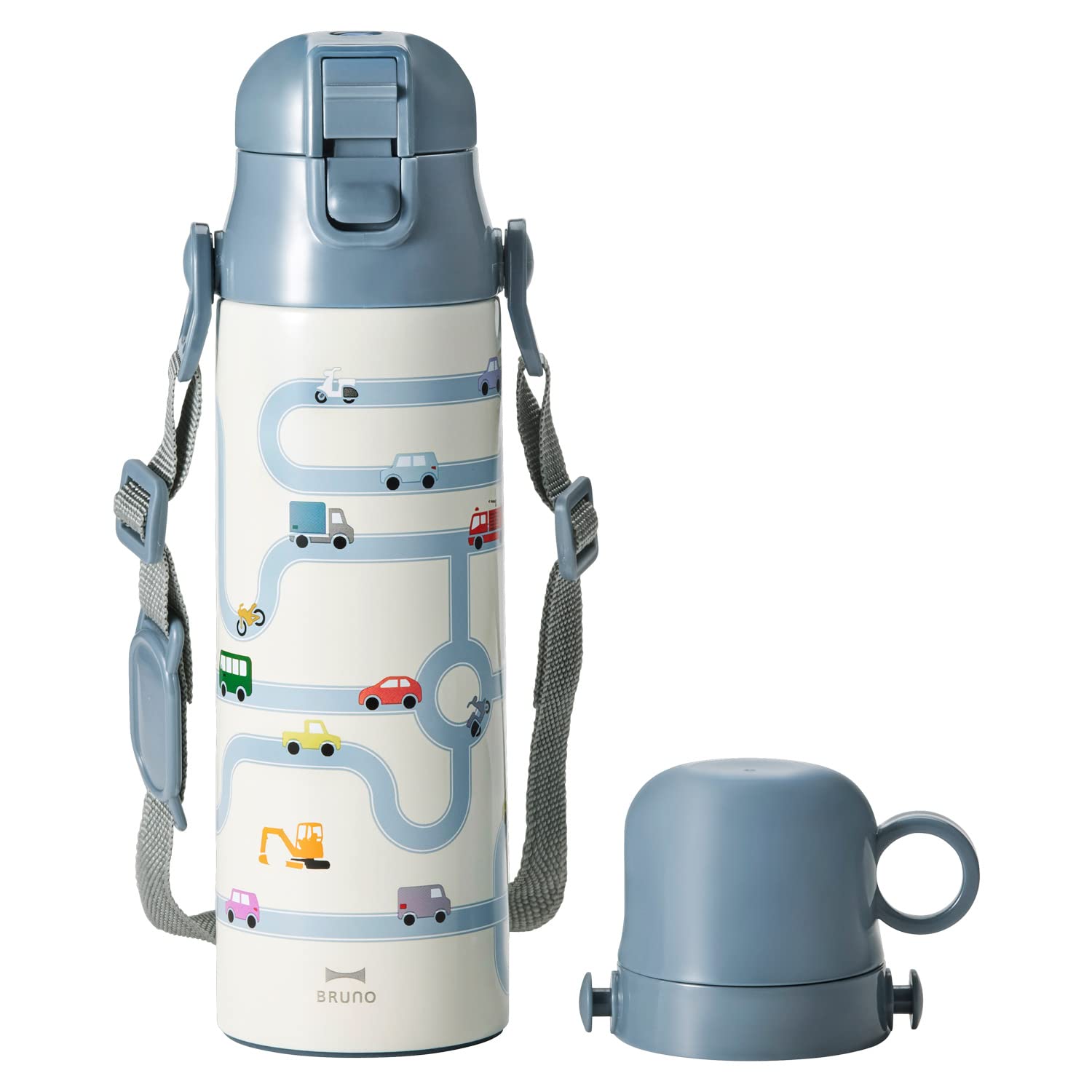 Amazon | (ブルーノ)BRUNO ライト2WAYキッズボトル 水筒 BHK255