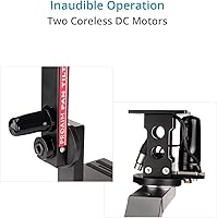 Vista 3 de PROAIM Cabezal de inclinación panorámica motorizado de 2 ejes con control de palanca de mando de 12 V para grúa de horca de cámara. Movimiento