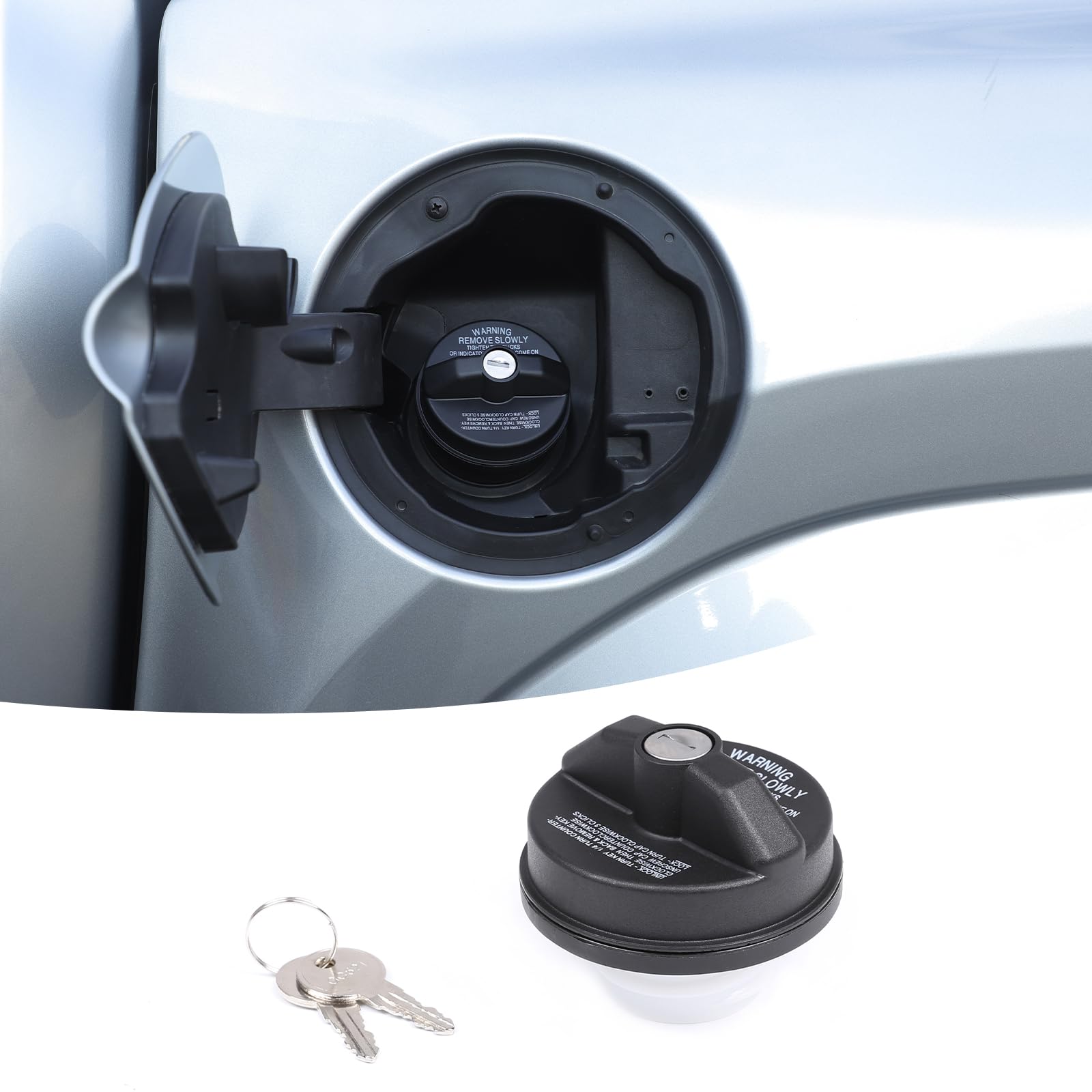 Photo 1 of Heutamo Locking Fuel Tank Gas Cap with Key for Toyota Tacoma 2024-2026