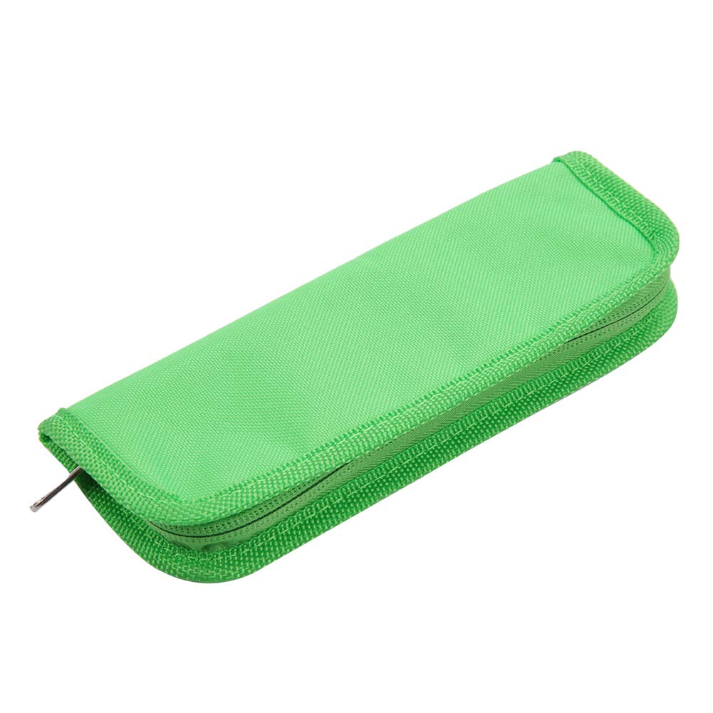 Estuche de Viaje con Enfriador de Insulina, Bolsa Aislada para Diabéticos, Estuche de Transporte Organizador para Diabéticos, Bolsa de Enfriamiento Portátil para Almacenamiento de (Verde)