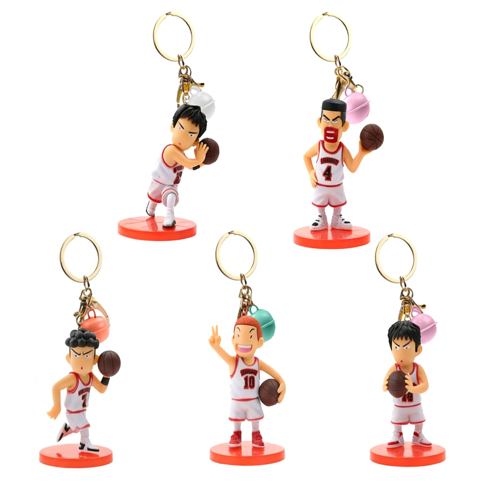 Amazon.co.jp: [Mprocen] スラムダンクキーホルダー 5個セット