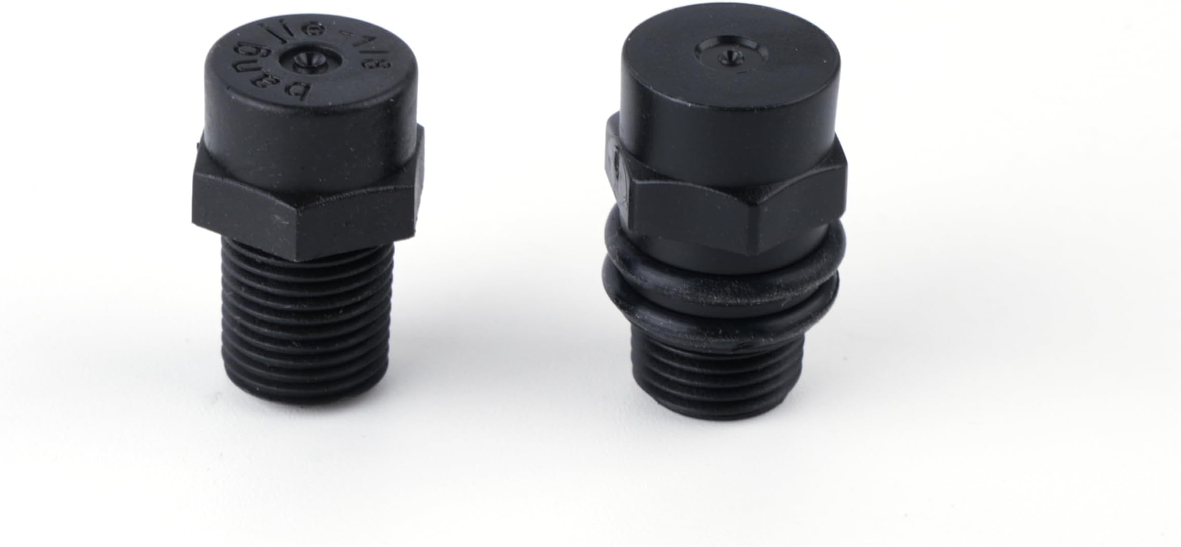 10PCS FE 1/8 PP plastic low pressure fine mist nozzle landscape fog cooling humidification fine mist dust removal nozzle (Type 3)