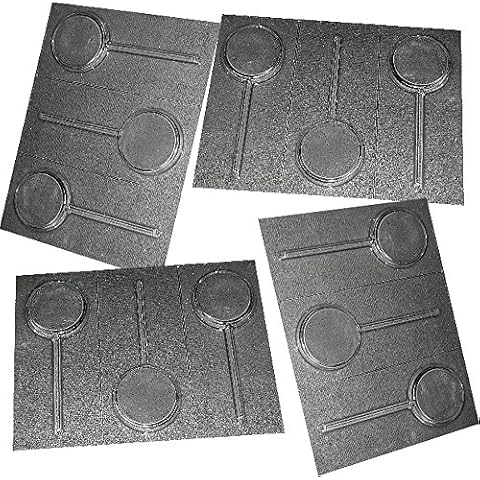 12-Cavity Round Chocolate Lollipop Moulds Cover